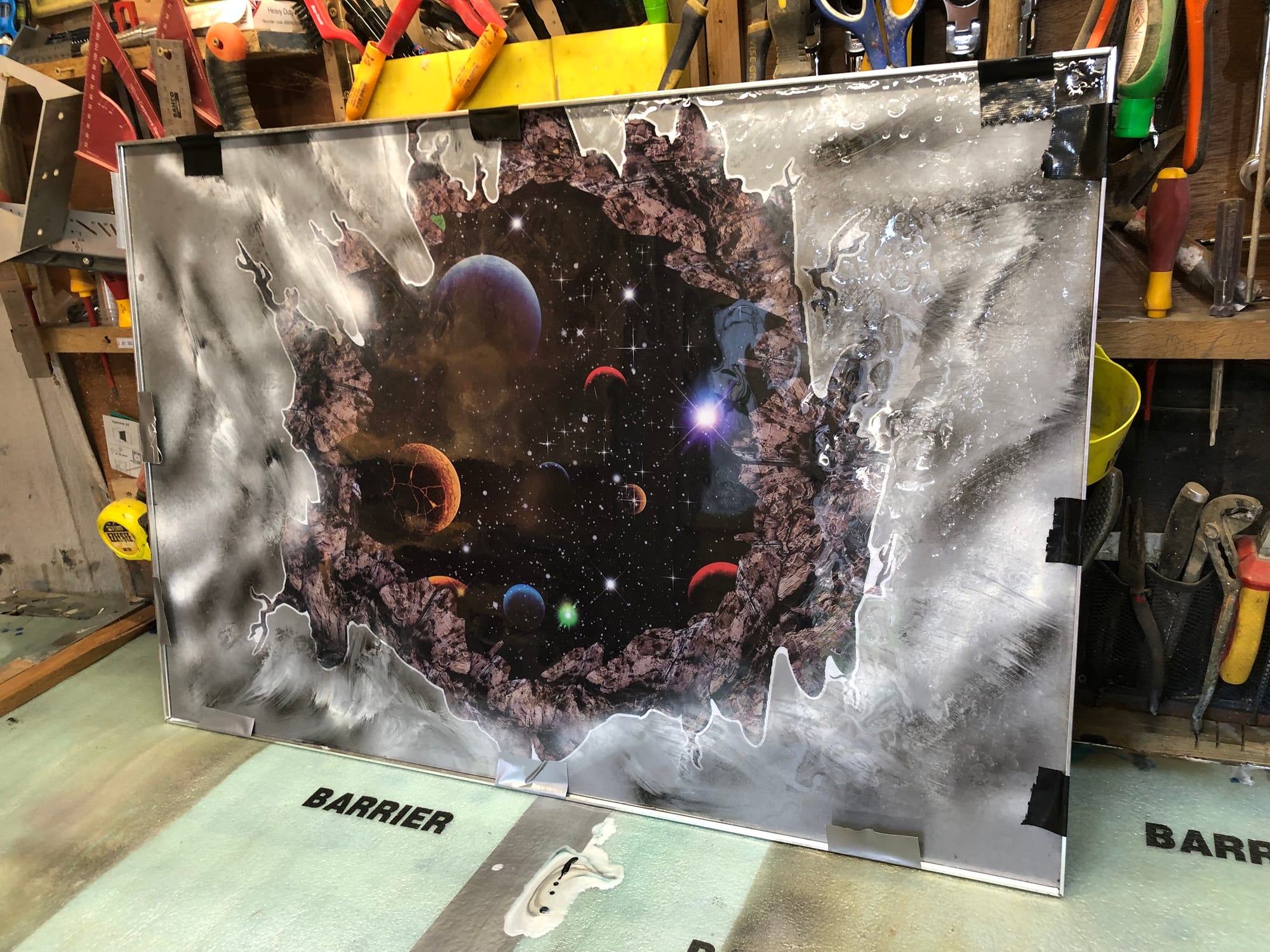 Galaxy Wall Art — archive photograph 1